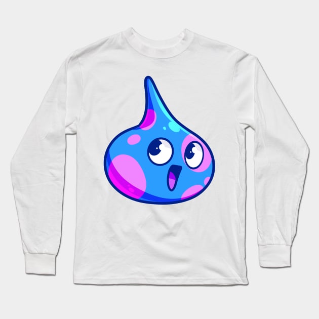 Mottle She-Slime Long Sleeve T-Shirt by ziodynes098